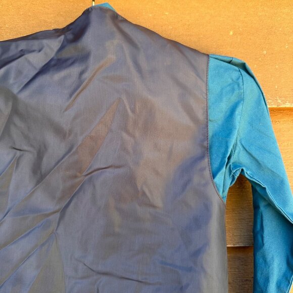 Dockers Boys Blue Shirt Gray Vest & Plaid Clip-On Tie Size 7 - Picture 9 of 11